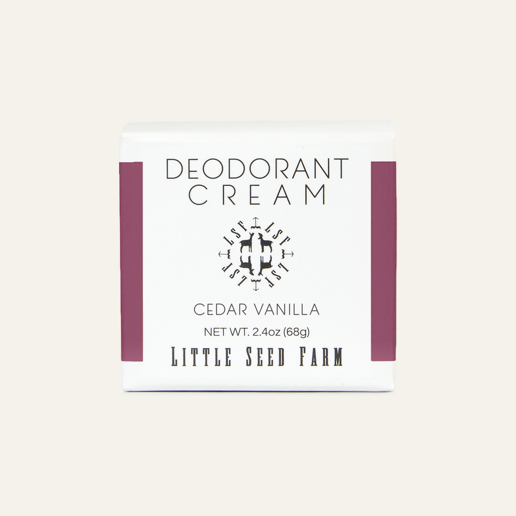 Little Seed Farm Cedar Vanilla Deodorant Cream