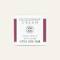 Little Seed Farm Cedar Vanilla Deodorant Cream