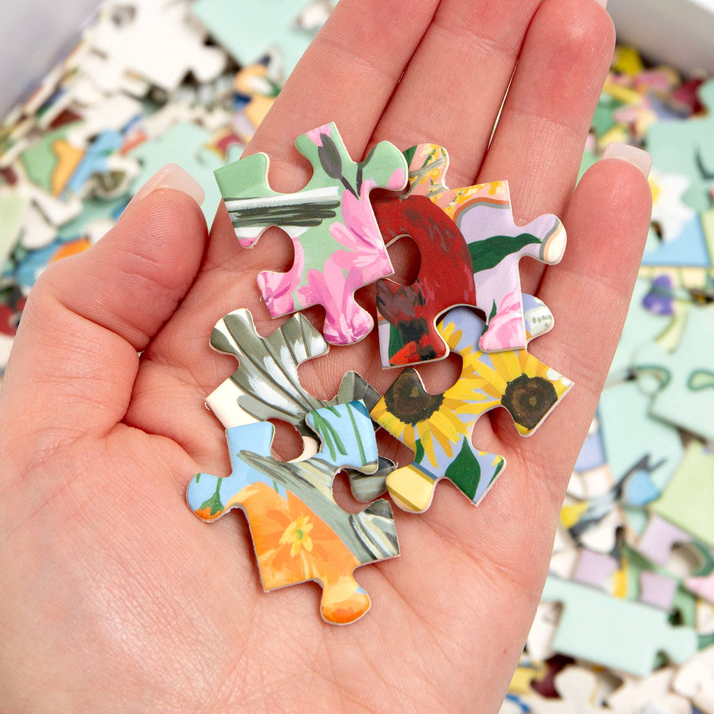 Jigsaw Puzzle - Birds & Blooms Across America - 300 Piece