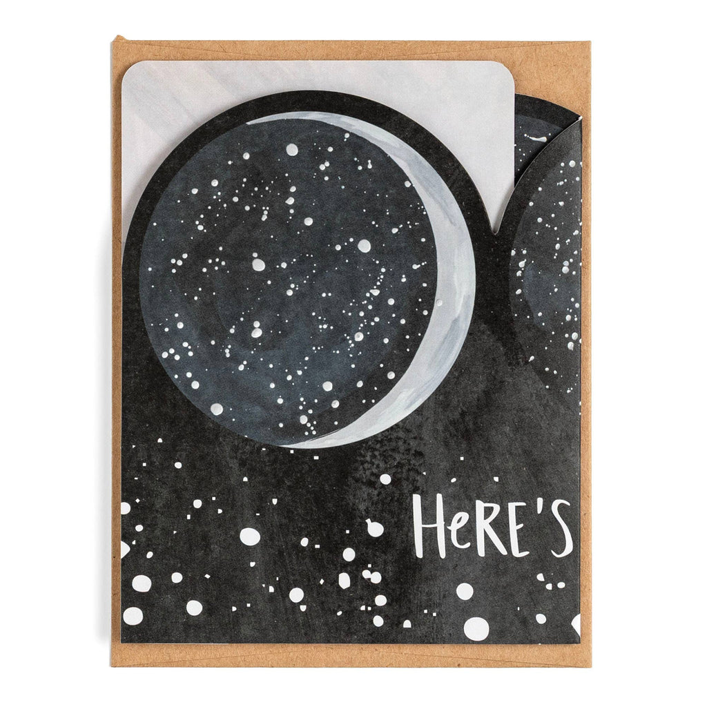 Greeting Card - Many Moons Birthday Accordion