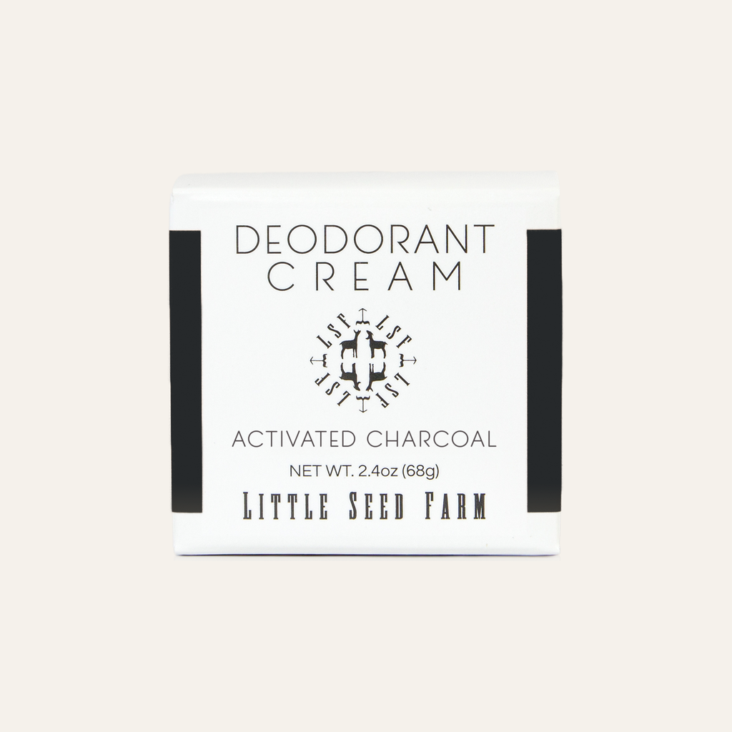 Little Seed Farm Activated Charcoal Deodorant Cream