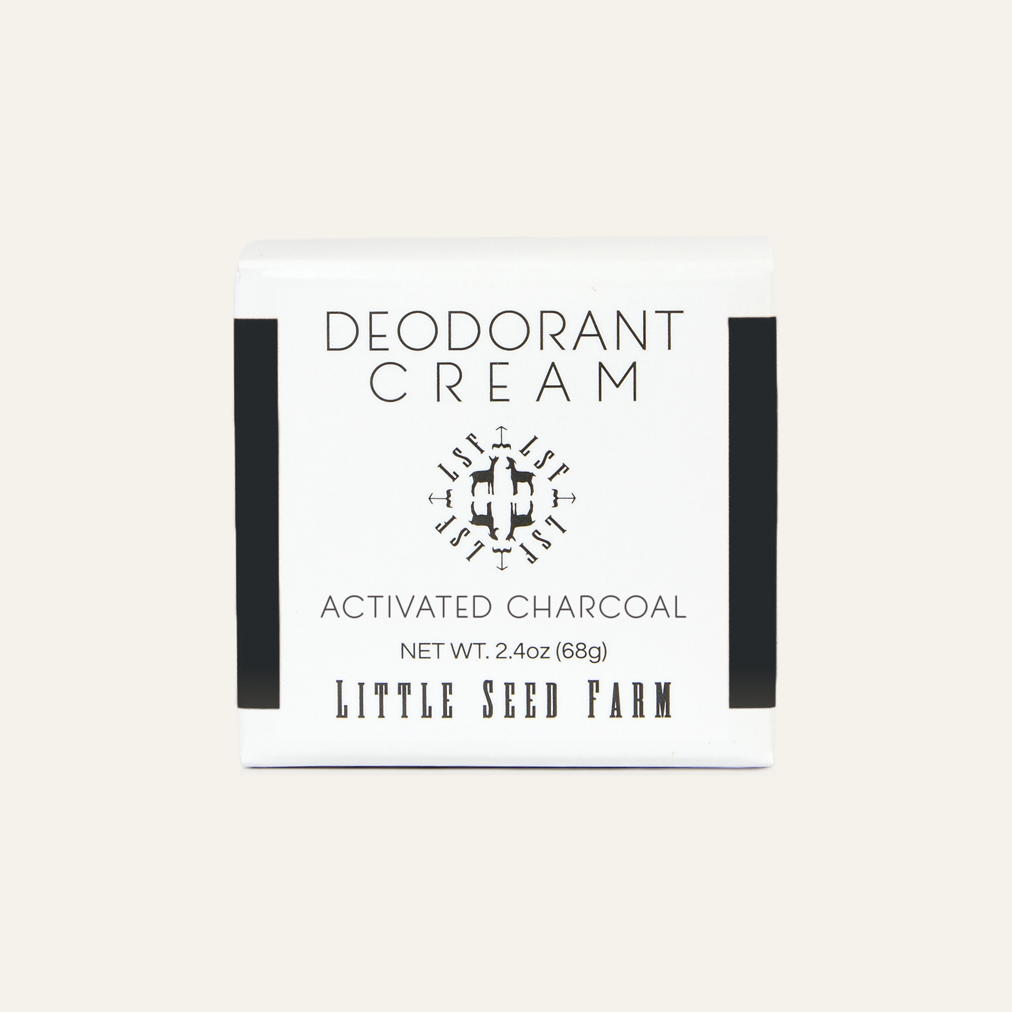 Little Seed Farm Activated Charcoal Deodorant Cream