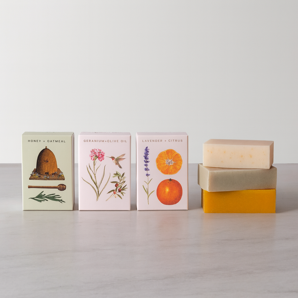123 Farm Lavender + Citrus | Organic Bar Soap, 4 oz