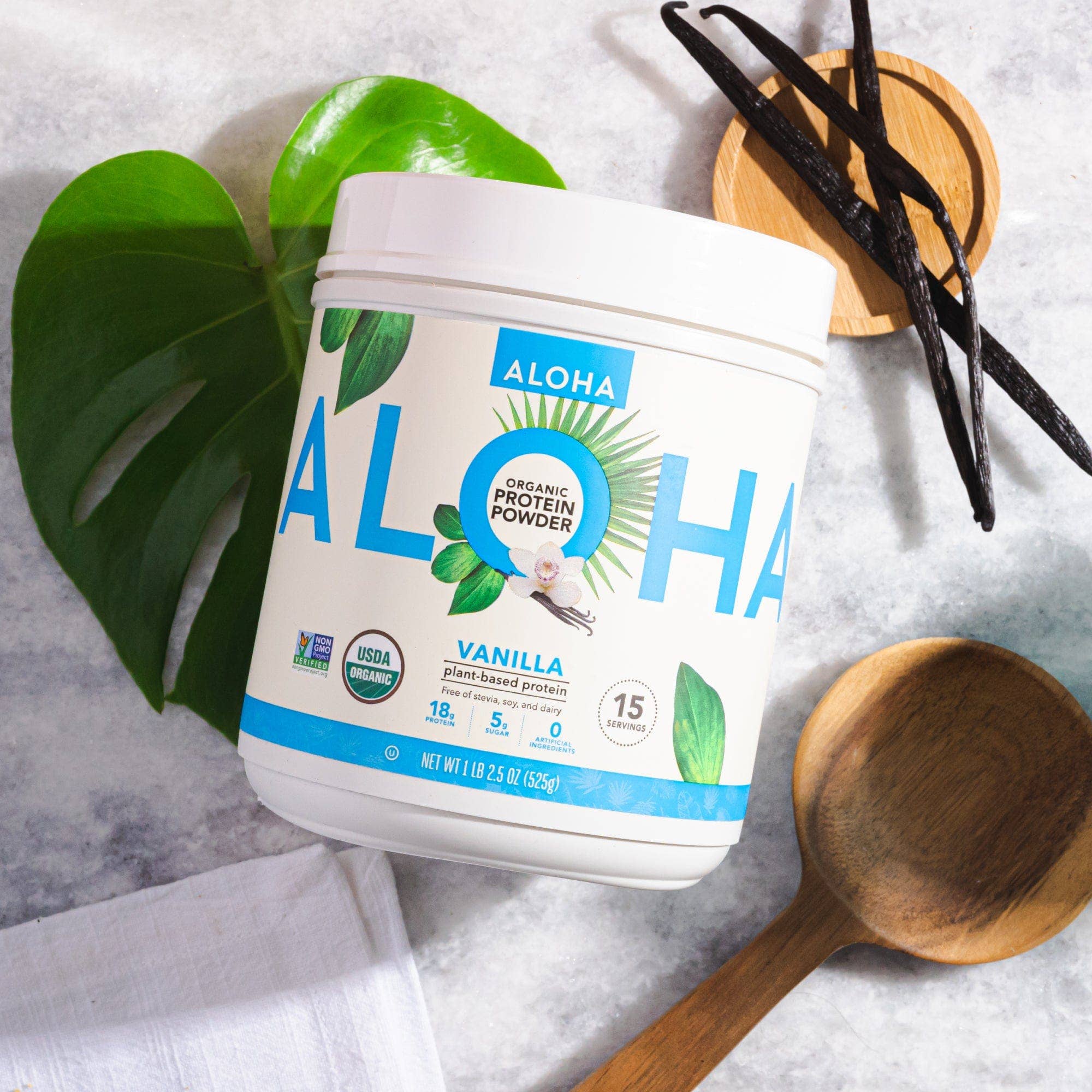 Aloha Vanilla Protein Powder