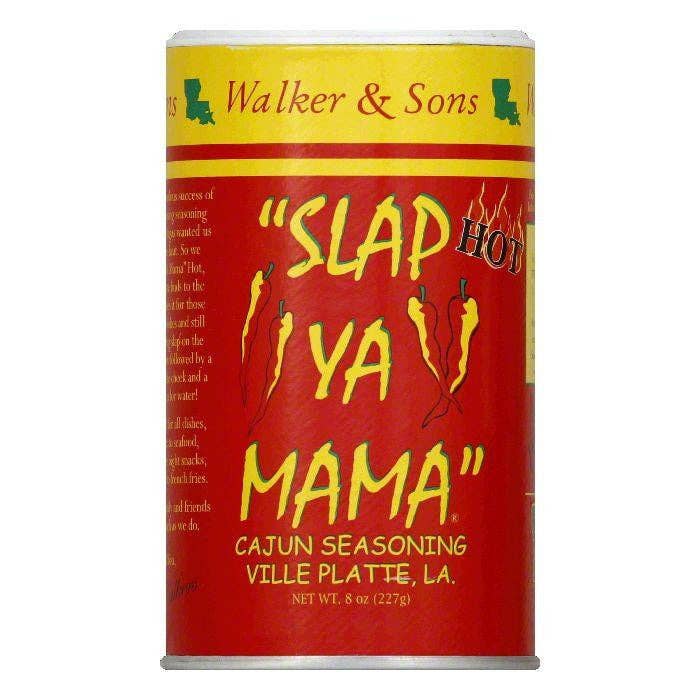 Slap Ya Mama Hot Seasoning, 8 OZ