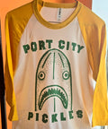 Port City Pickles Baseball Tee