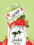 Jack'd Strawberry Habanero Soda
