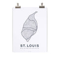 Native Maps St. Louis, MO Neighborhood City Map Poster