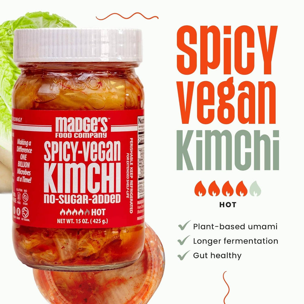 Madge's Vegan Kimchi Spicy, 15 oz
