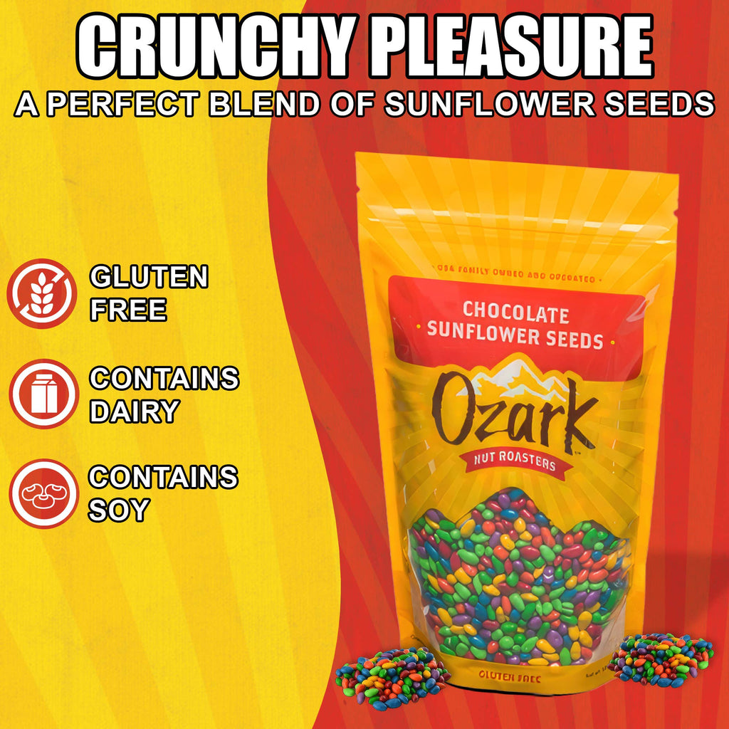 Ozark Nut Roasters Gold - Chocolate Sunflower Seeds