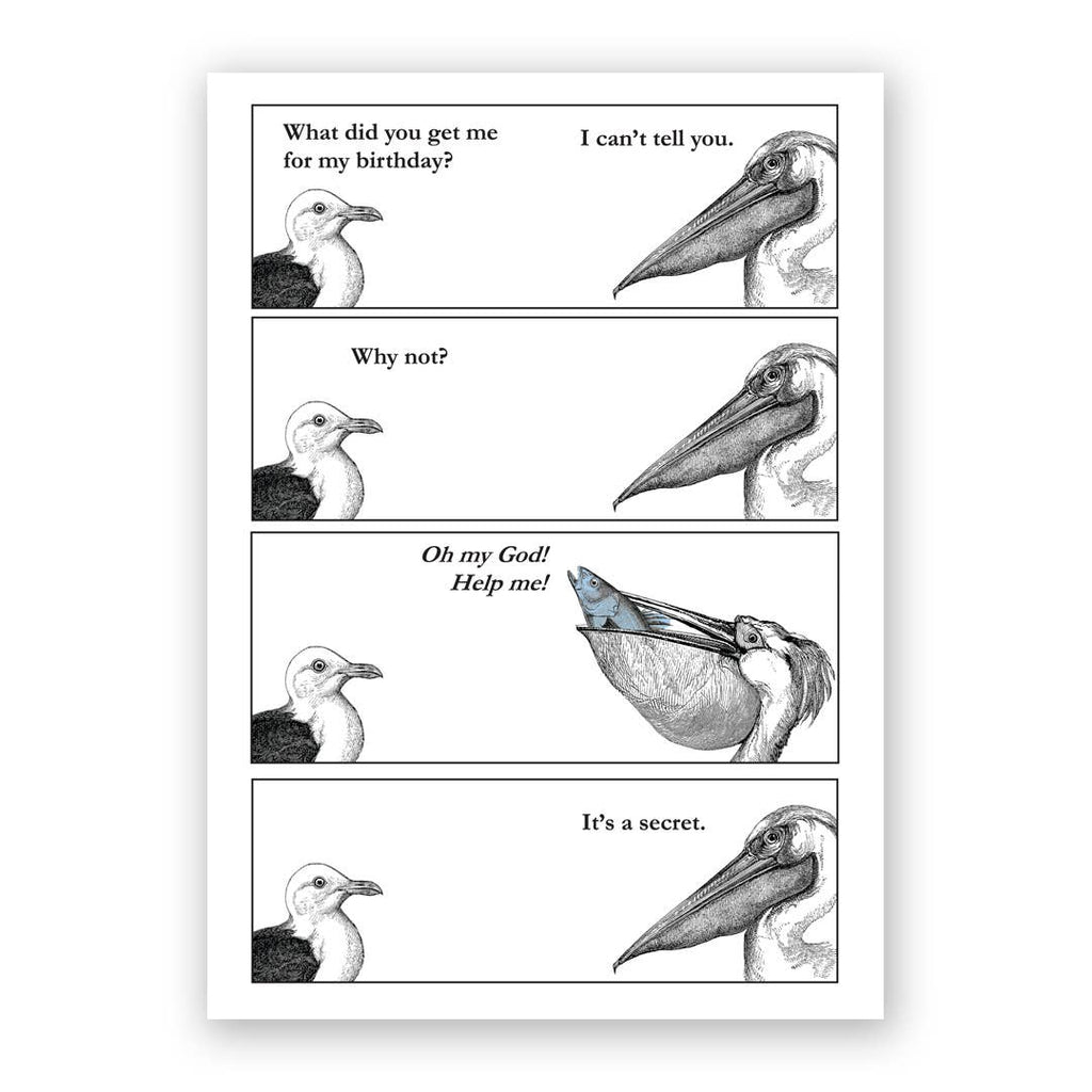 Greeting Card - It's A Secret Birthday