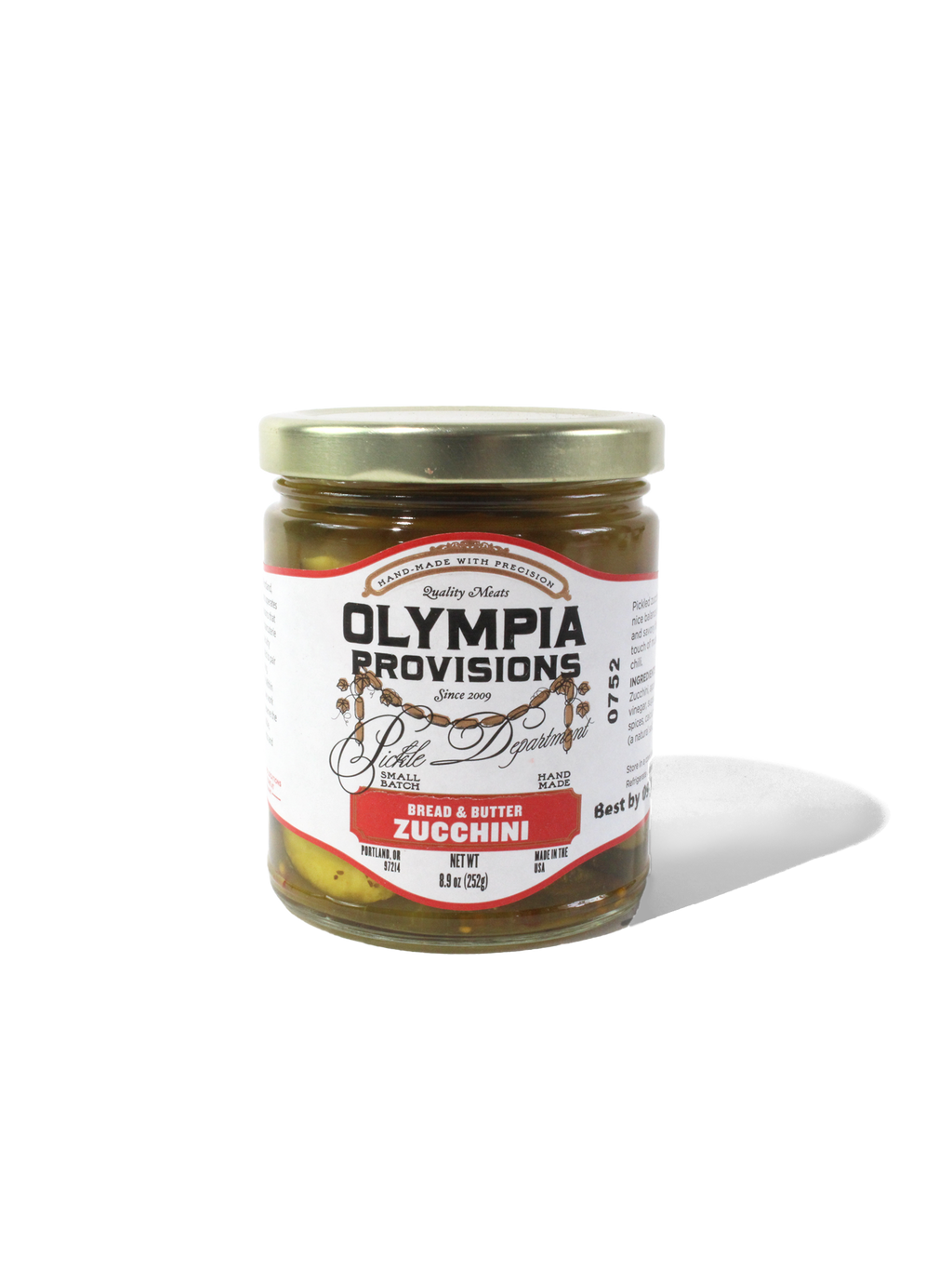 Olympia Provisions Bread & Butter Zucchini Pickles