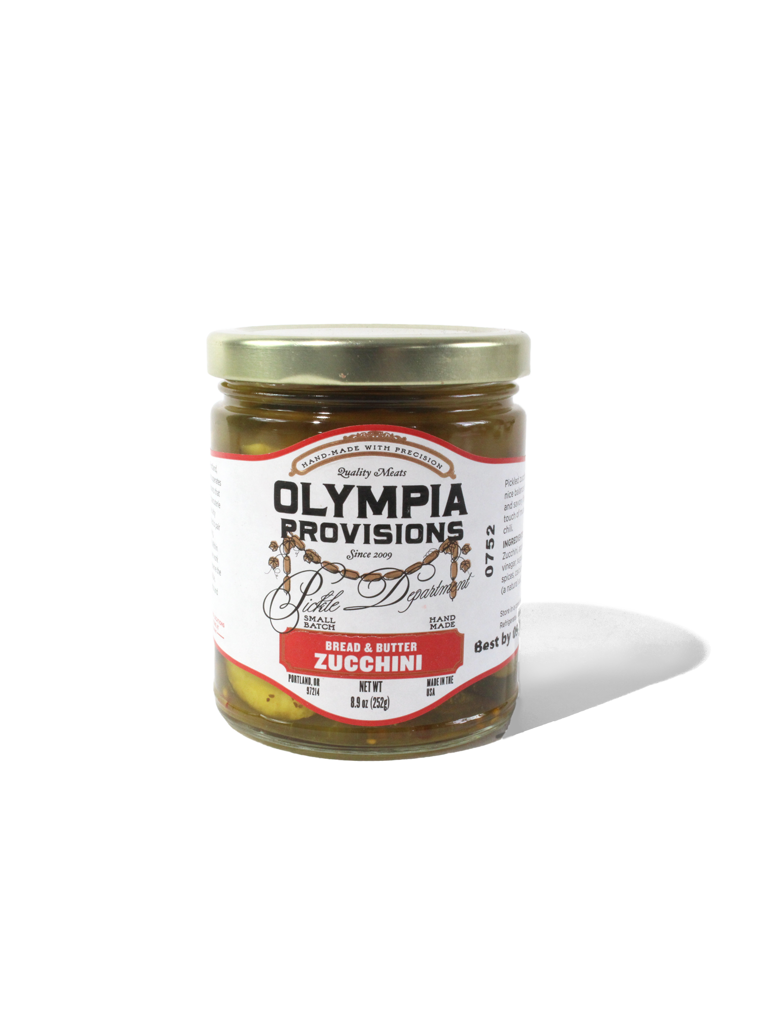 Olympia Provisions Bread & Butter Zucchini Pickles