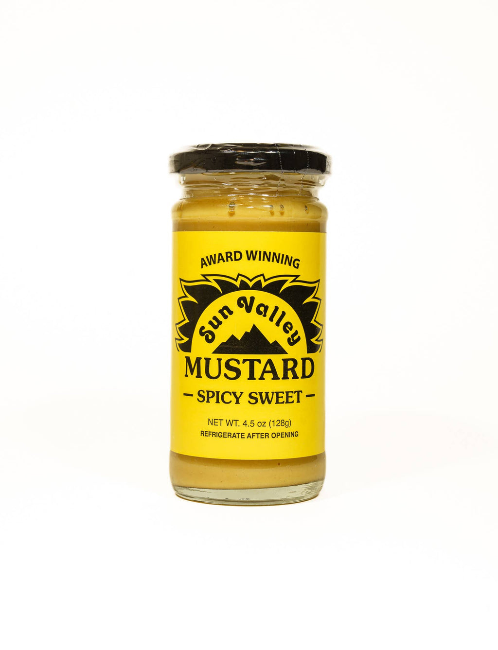 Sun Valley Mustard 4.5 oz Spicy Sweet Mustard