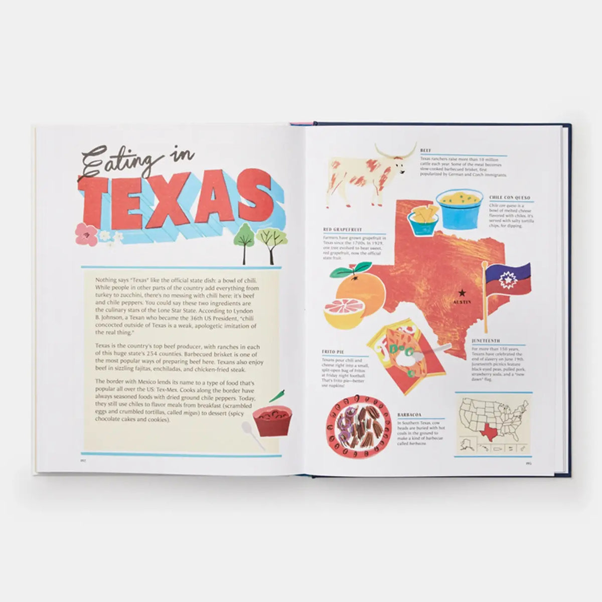 United Tastes Of America: Atlas & Recipes From Every State by Gabrielle Langholtz