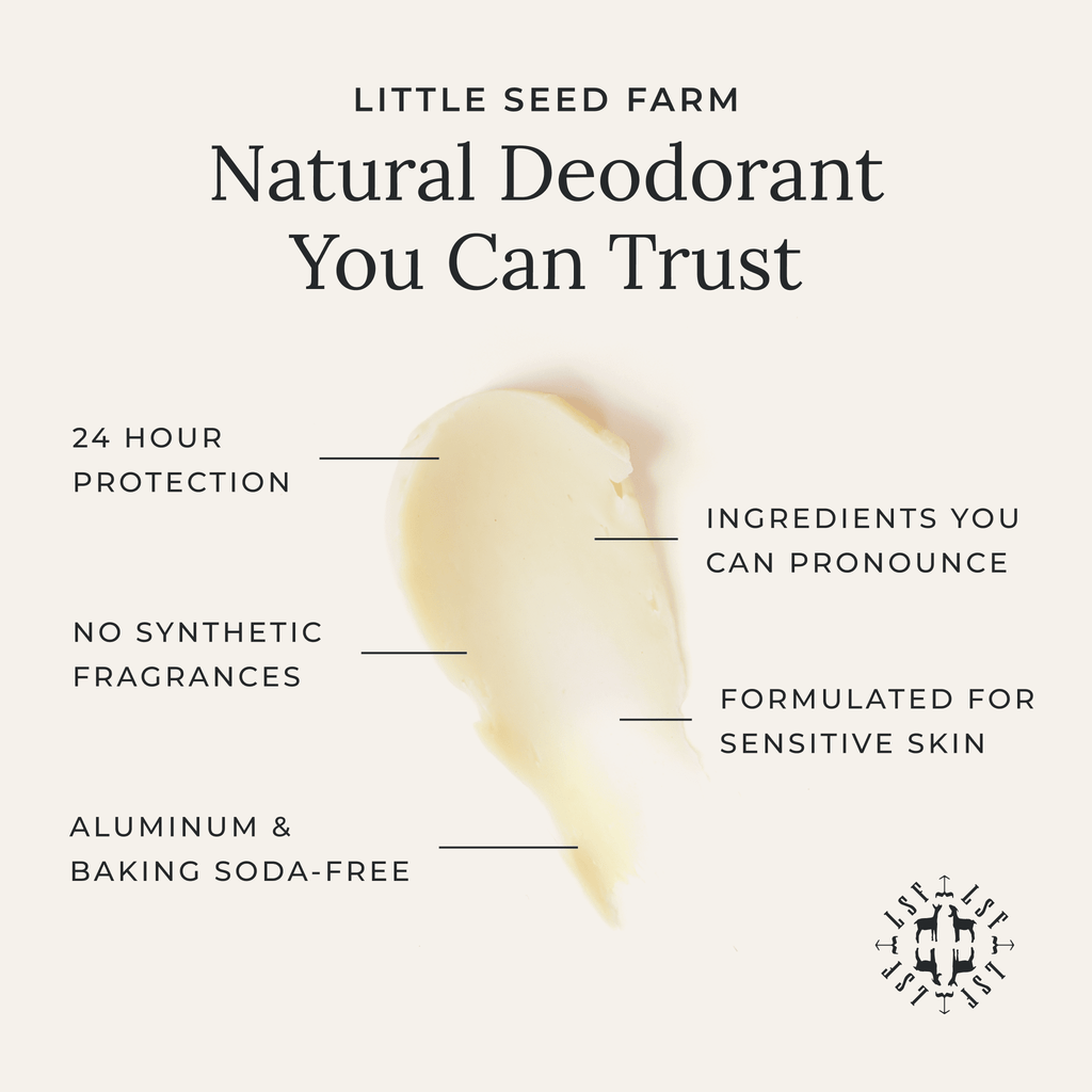 Little Seed Farm Rosemary Patchouli Deodorant Cream