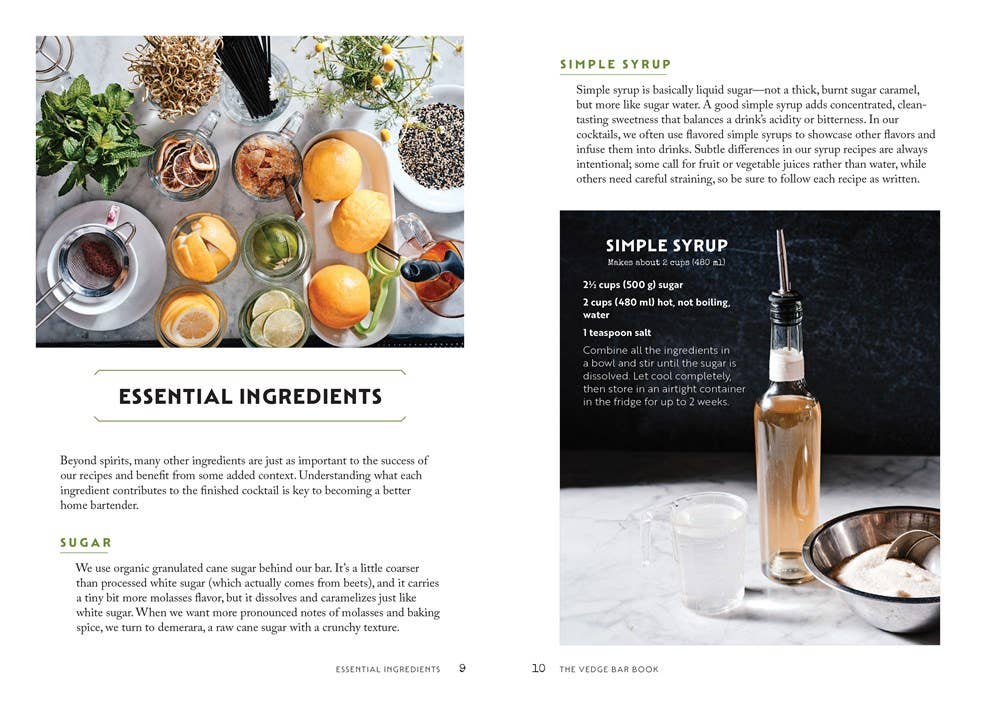 The Vedge Bar Book