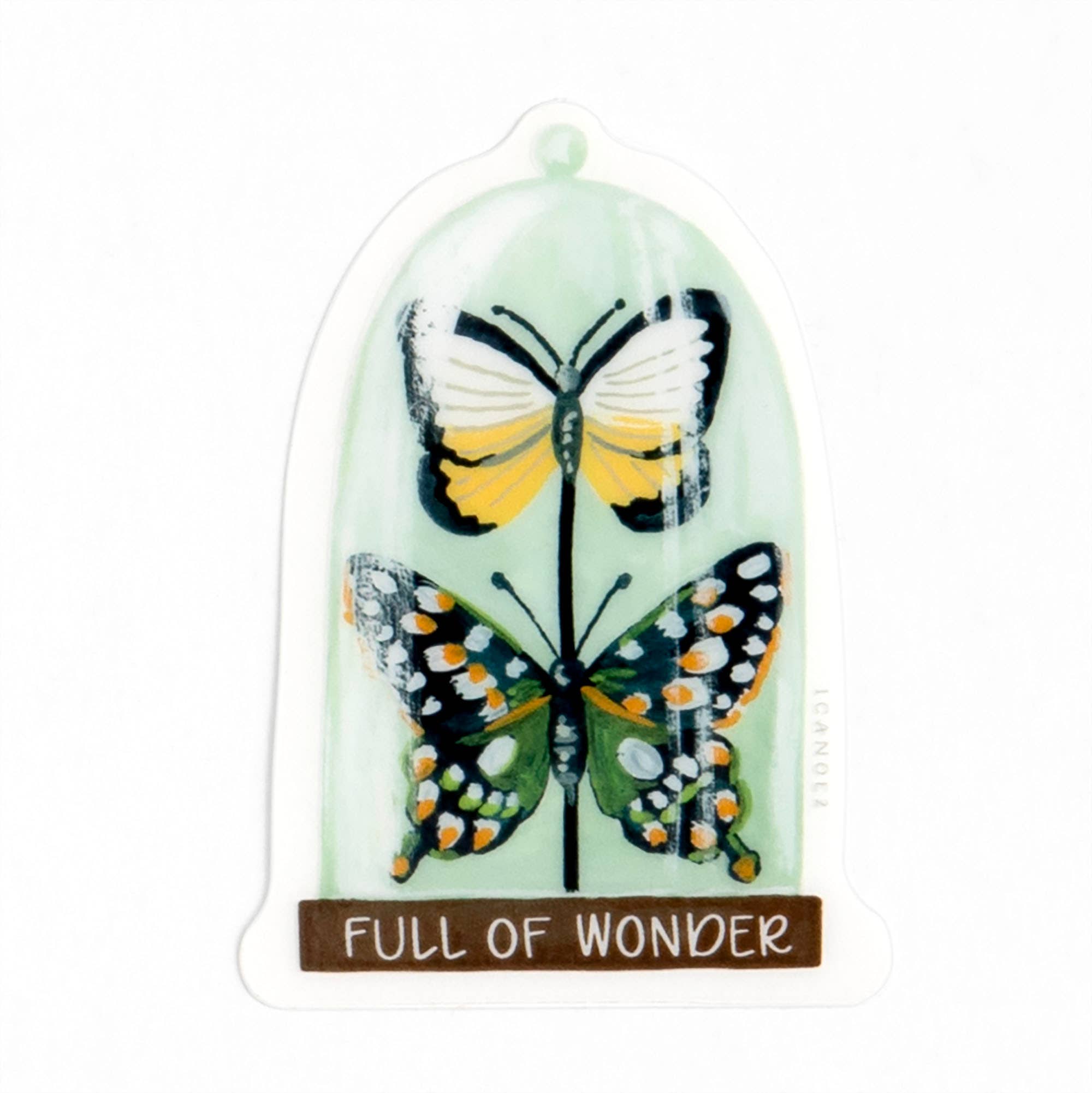 Sticker - Full Of Wonder Clear Decal