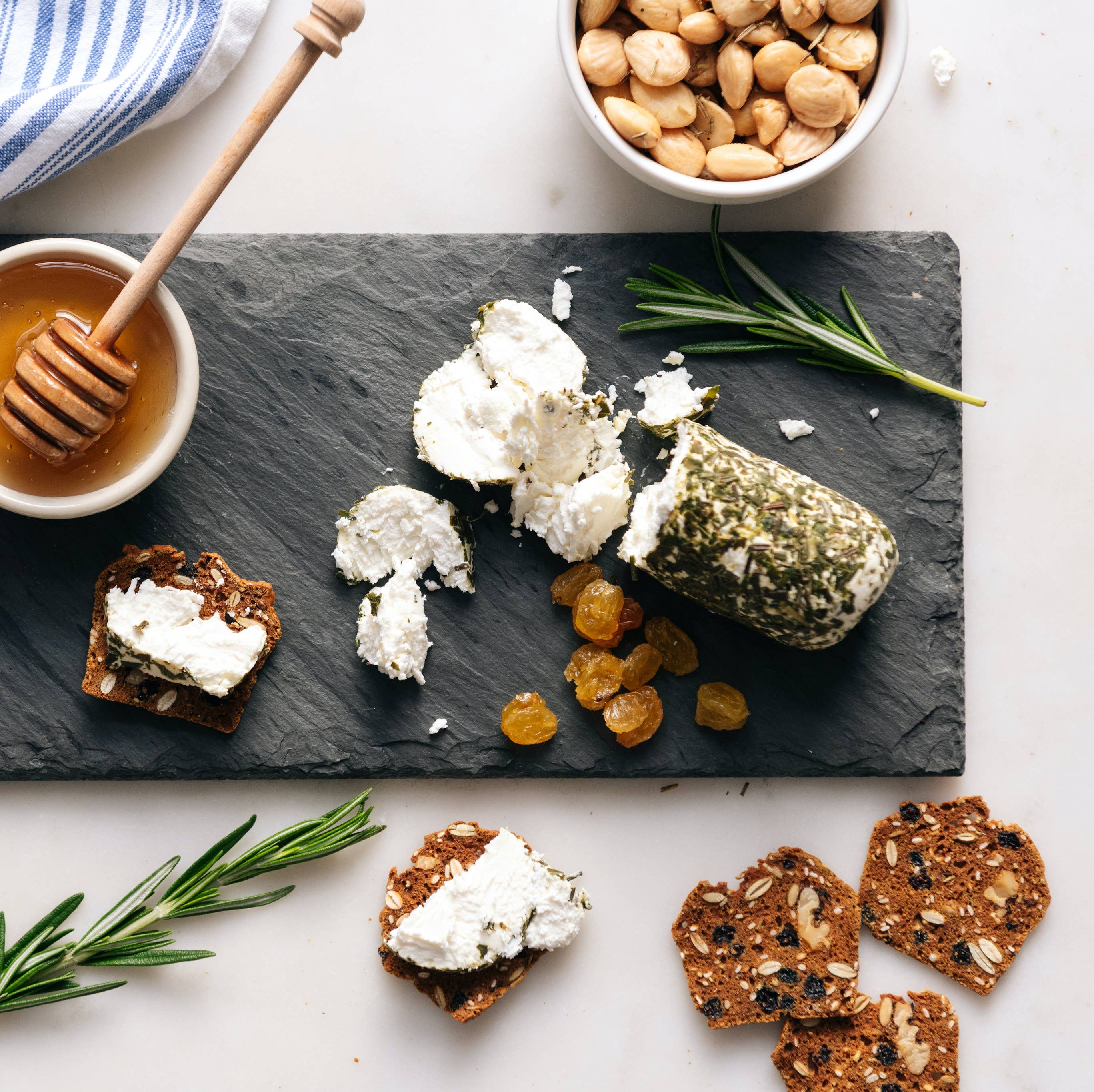 Wild Blueberry Walnut Crisps | Gluten-Free Crackers | Snacks