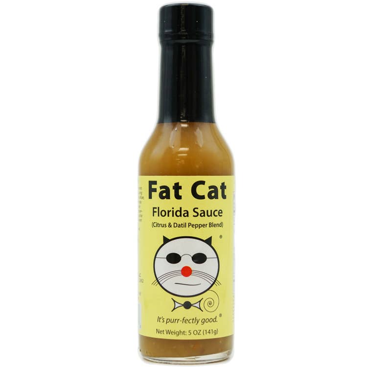 Fat Cat Florida Sauce Citrus & Datil Pepper Hot Sauce