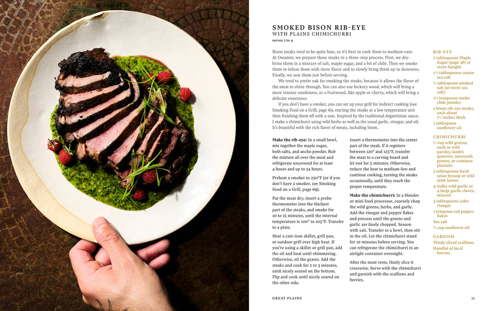 Sean Sherman's Turtle Island Cookbook