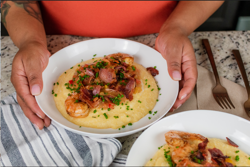 Tiger Life Gourmet Shrimp & Grits: Fish & Seafood Seasoning