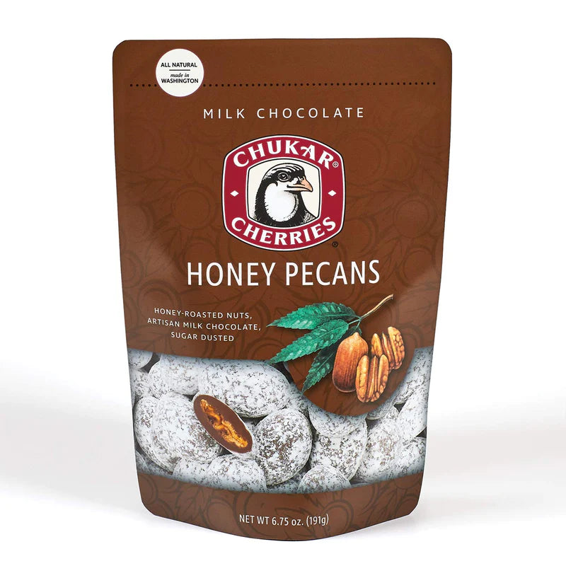 Chukar Cherries Milk Chocolate Honey Pecans