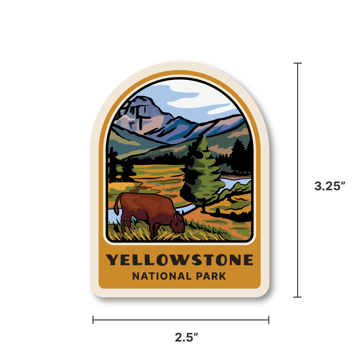 Sticker - Yellowstone National Park