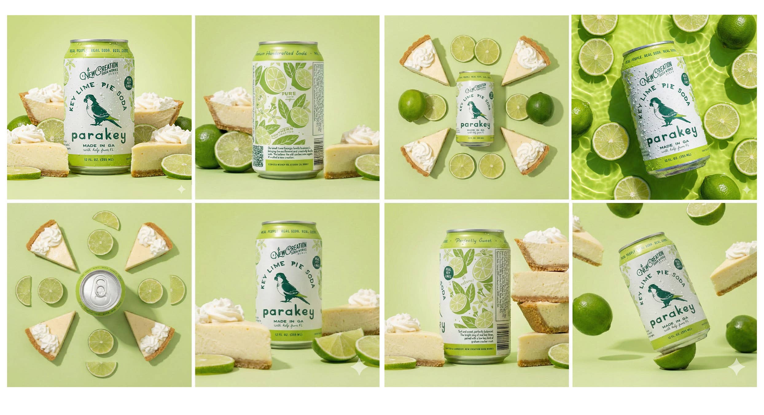 New Creation Parakey - Key Lime Pie Soda