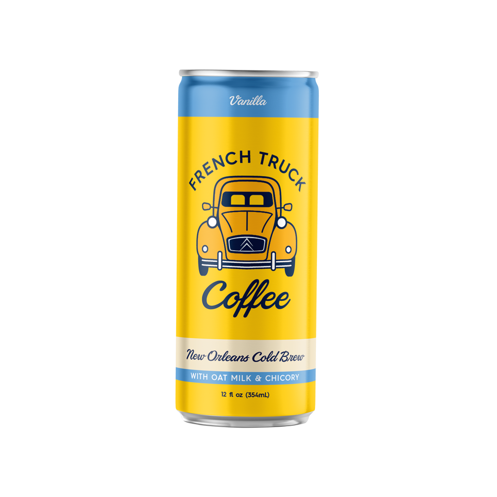 French Truck Coffee Vanilla - Ready to Drink Oat Milk Latte