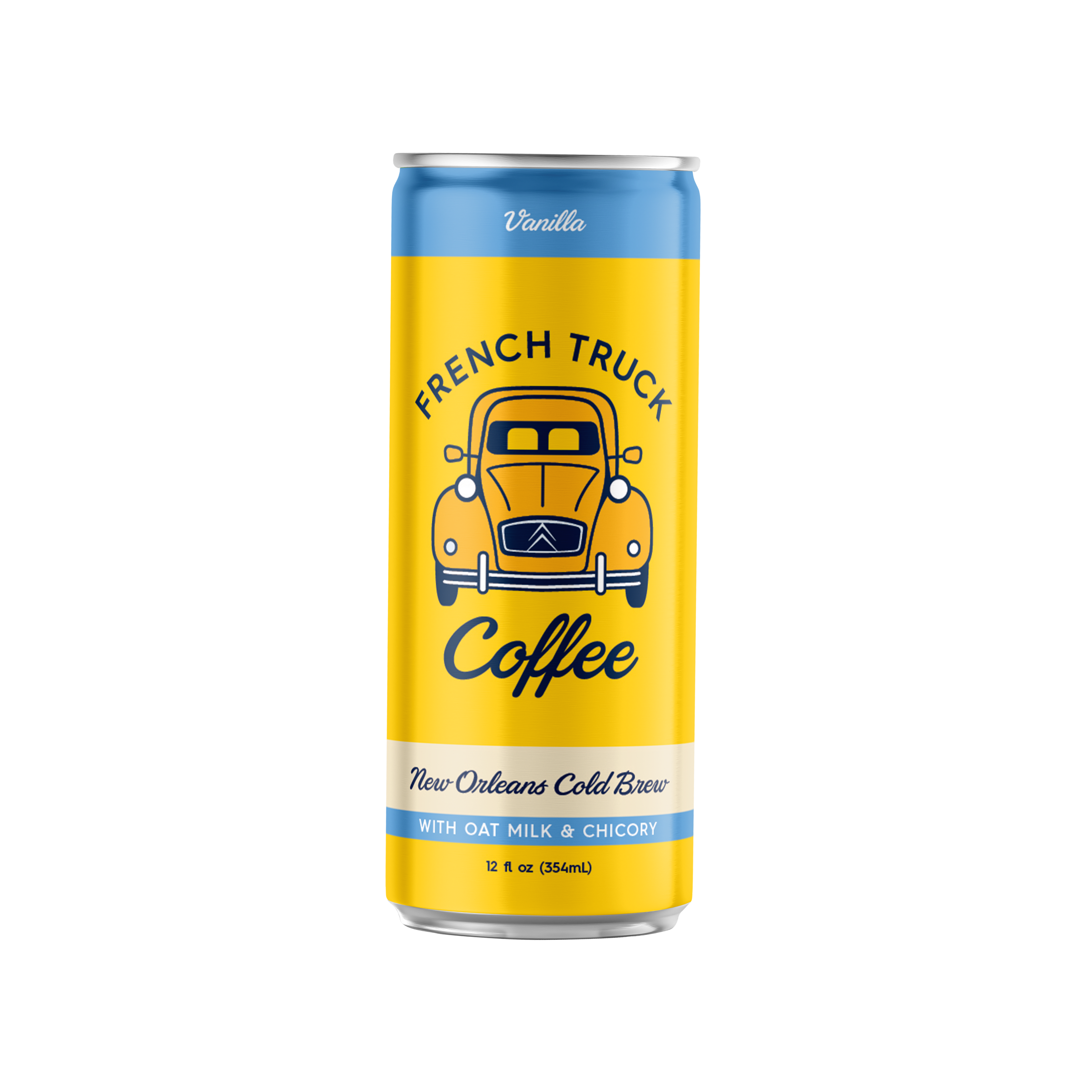 French Truck Coffee Vanilla - Ready to Drink Oat Milk Latte