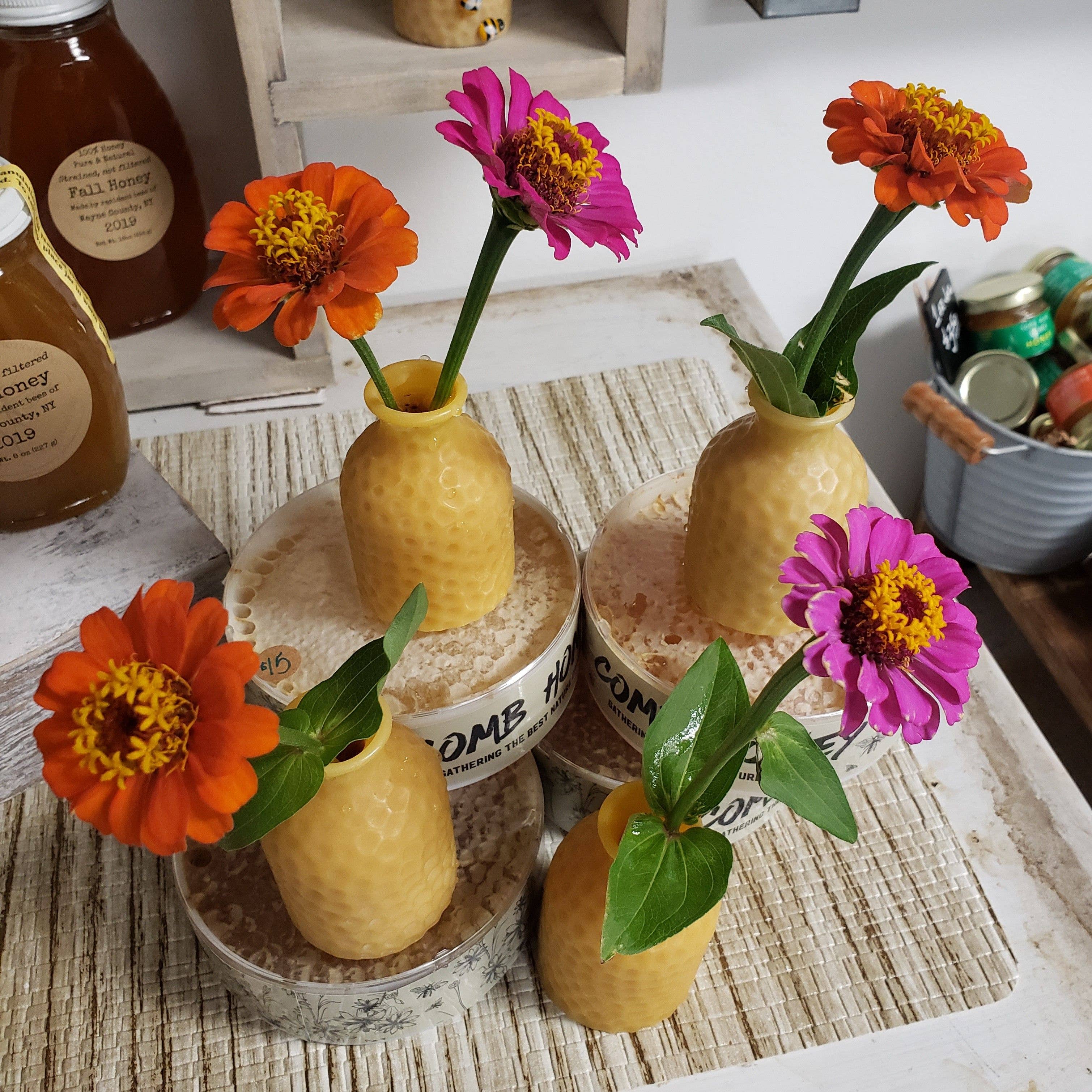 The North Bee Beeswax Bud Vase