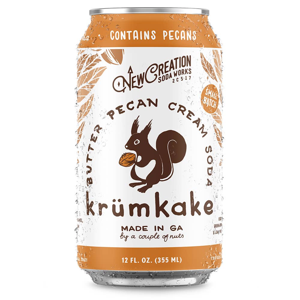 New Creation Krumkake Butter Pecan Cream Soda