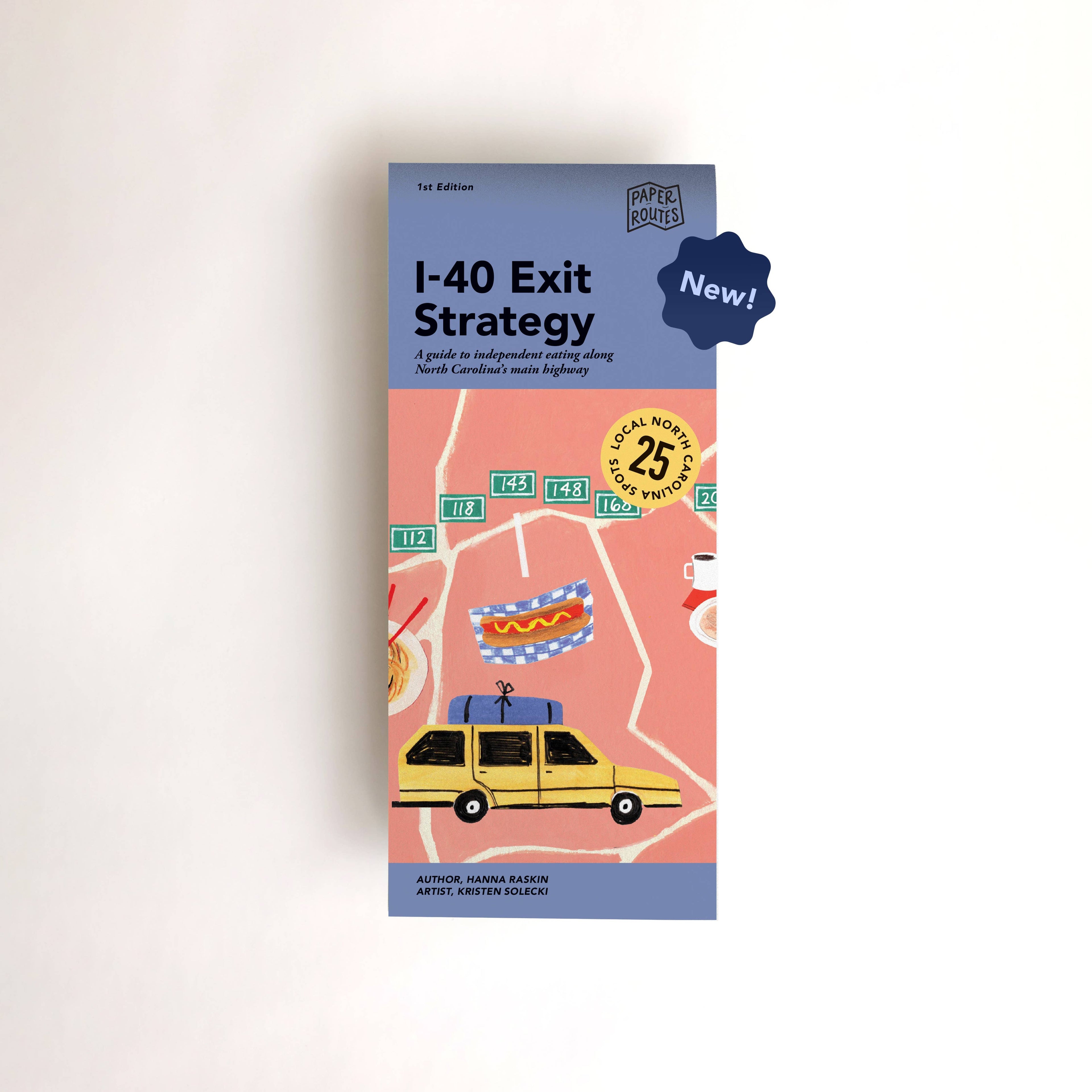 North Carolina Road Trip Map | I-40 Exit Strategy