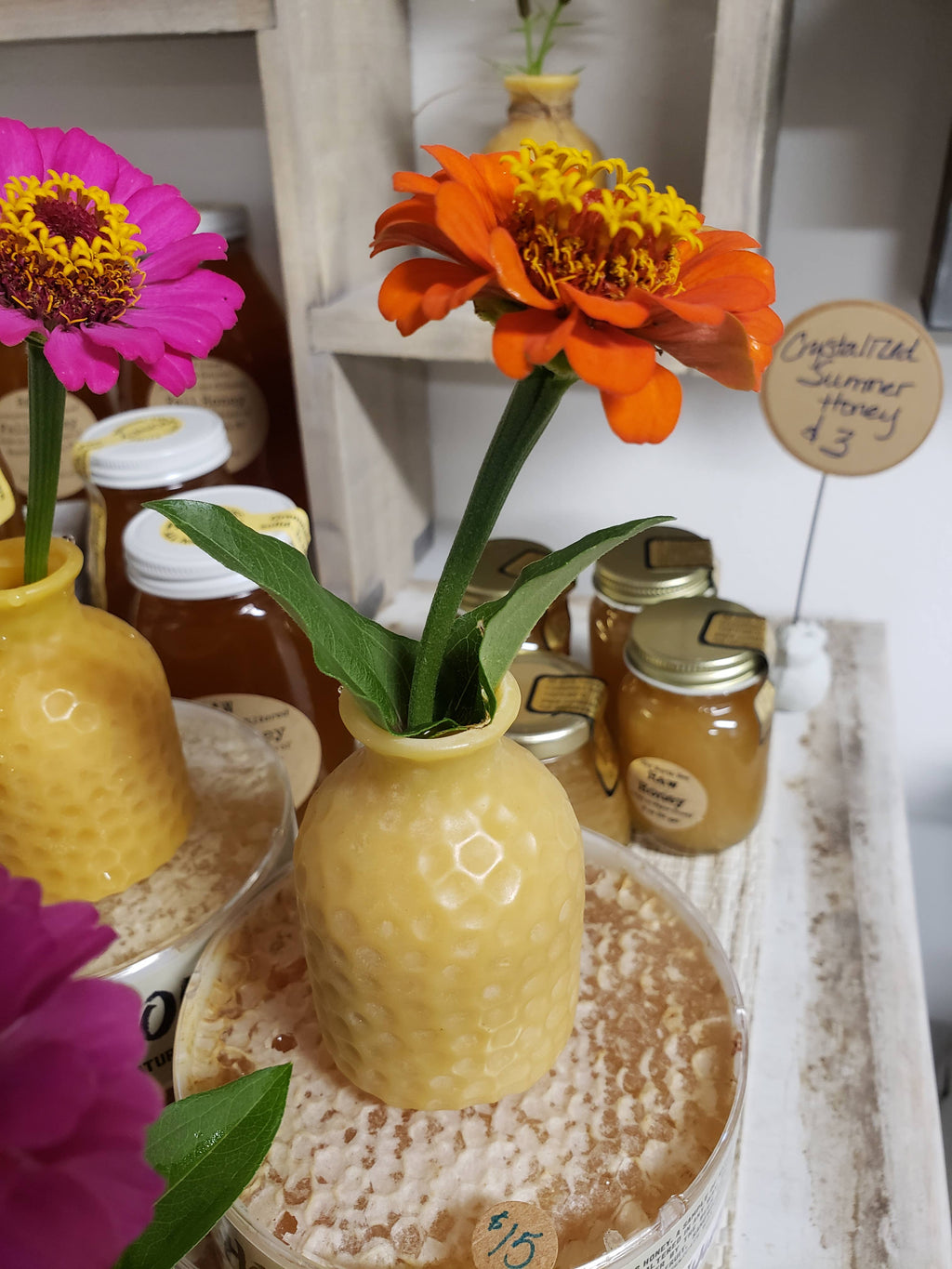 The North Bee Beeswax Bud Vase