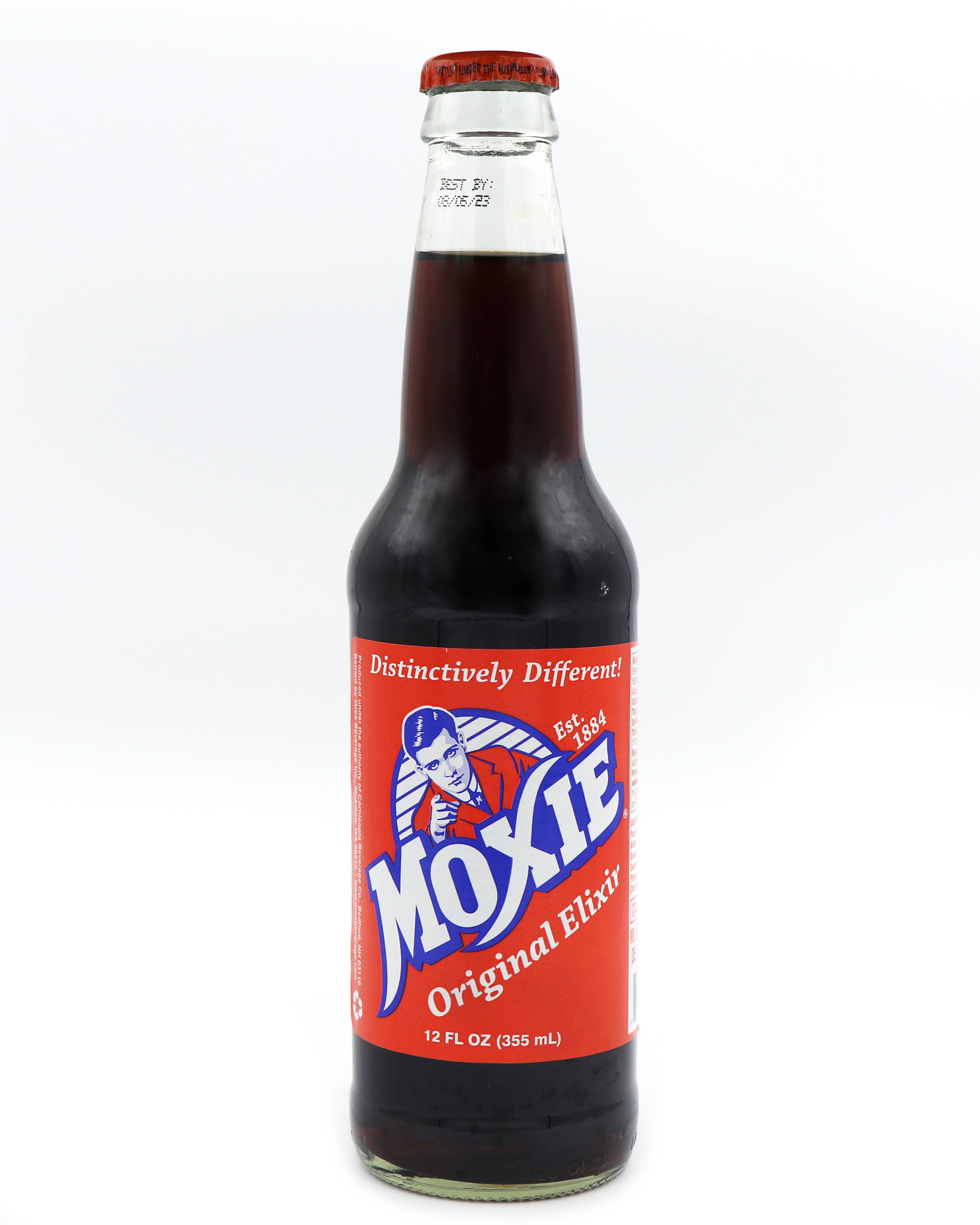 Moxie Soda, 12oz Glass Bottle