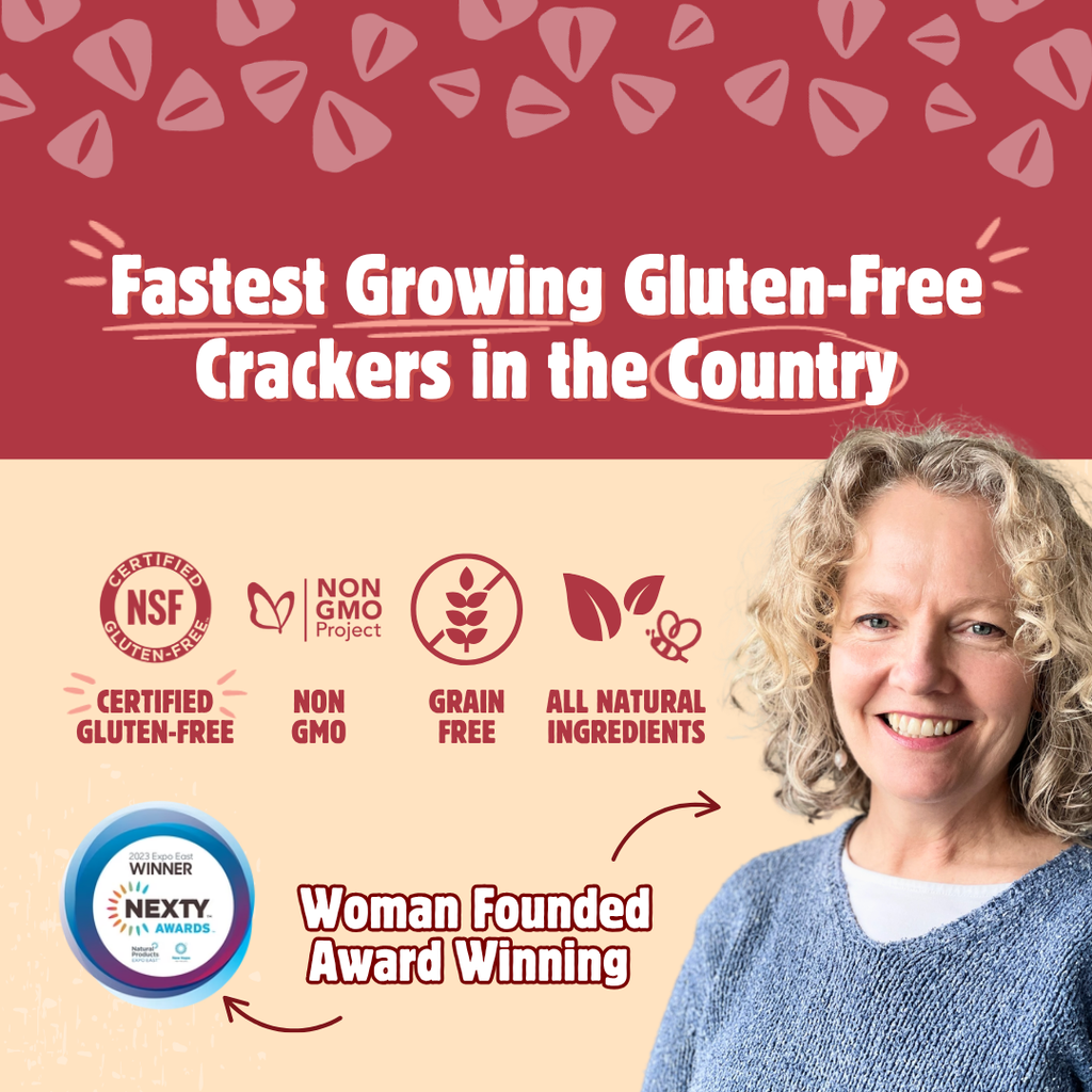 Better With Buckwheat Cranberry Almond Crisps, gluten-free