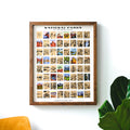 Native Maps National Parks Scratch Off Print, US Bucketlist Travel Map