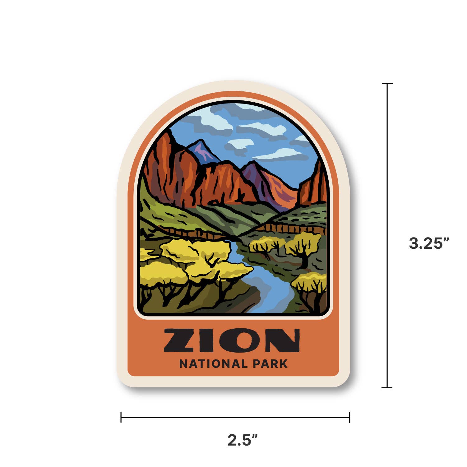 Sticker - Zion National Park
