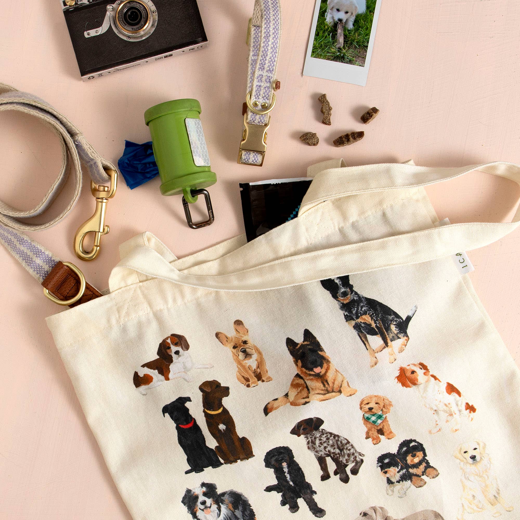 Furry Friends Dogs Tote