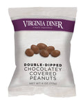Virginia Diner 4 oz Chocolatey Double-Dipped Peanut Bag