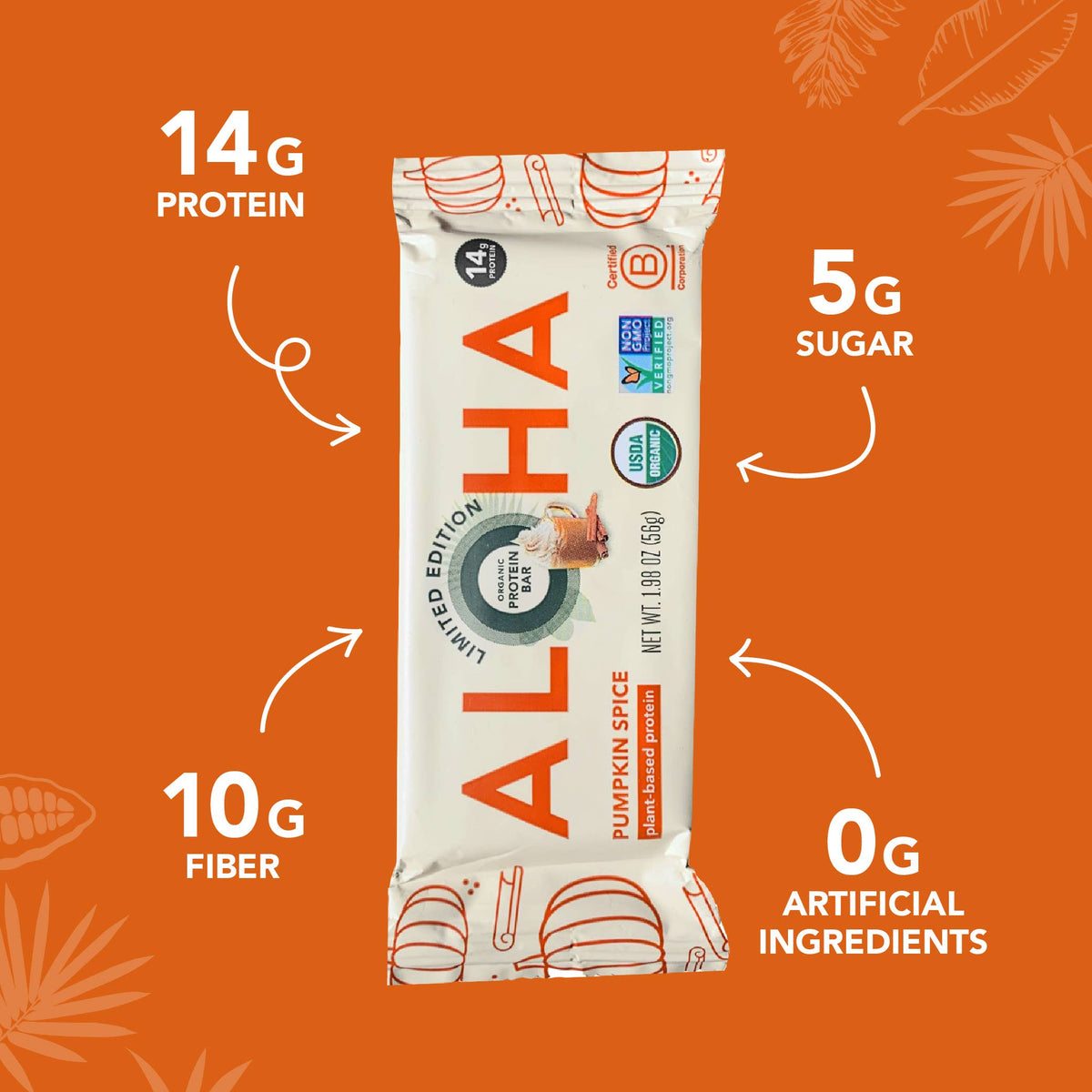 Aloha Protein Bar - Pumpkin Spice