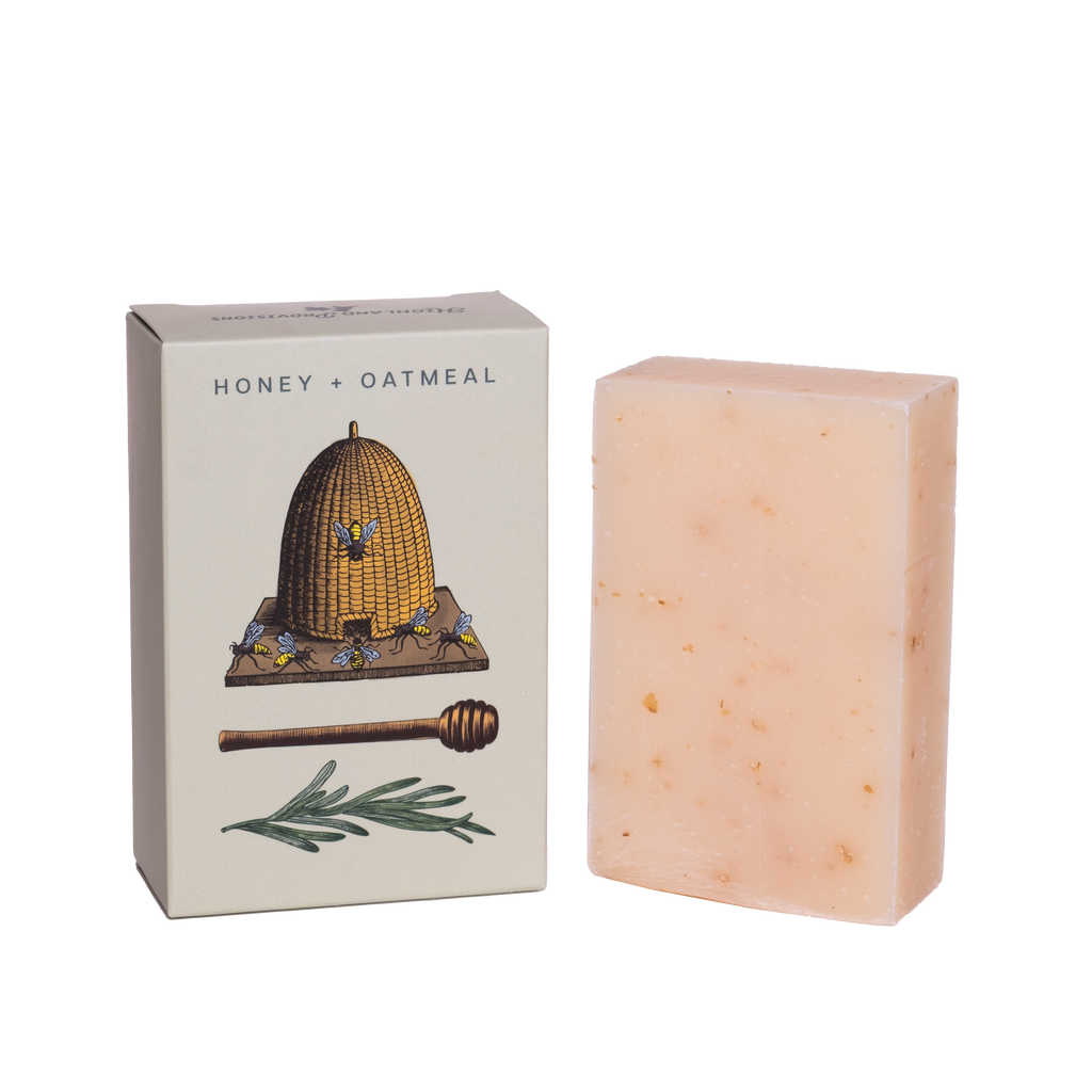 123 Farm Honey + Oatmeal | Organic Bar Soap, 4 oz