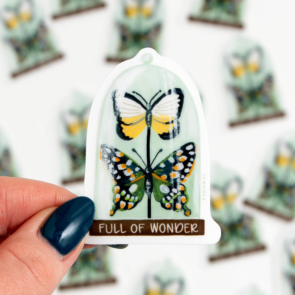 Sticker - Full Of Wonder Clear Decal