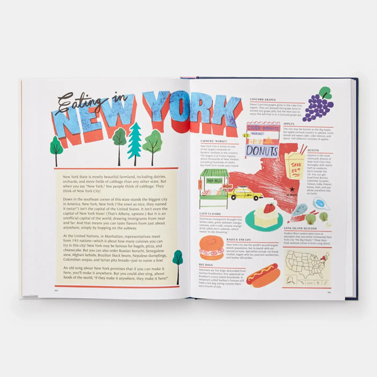 United Tastes Of America: Atlas & Recipes From Every State by Gabrielle Langholtz