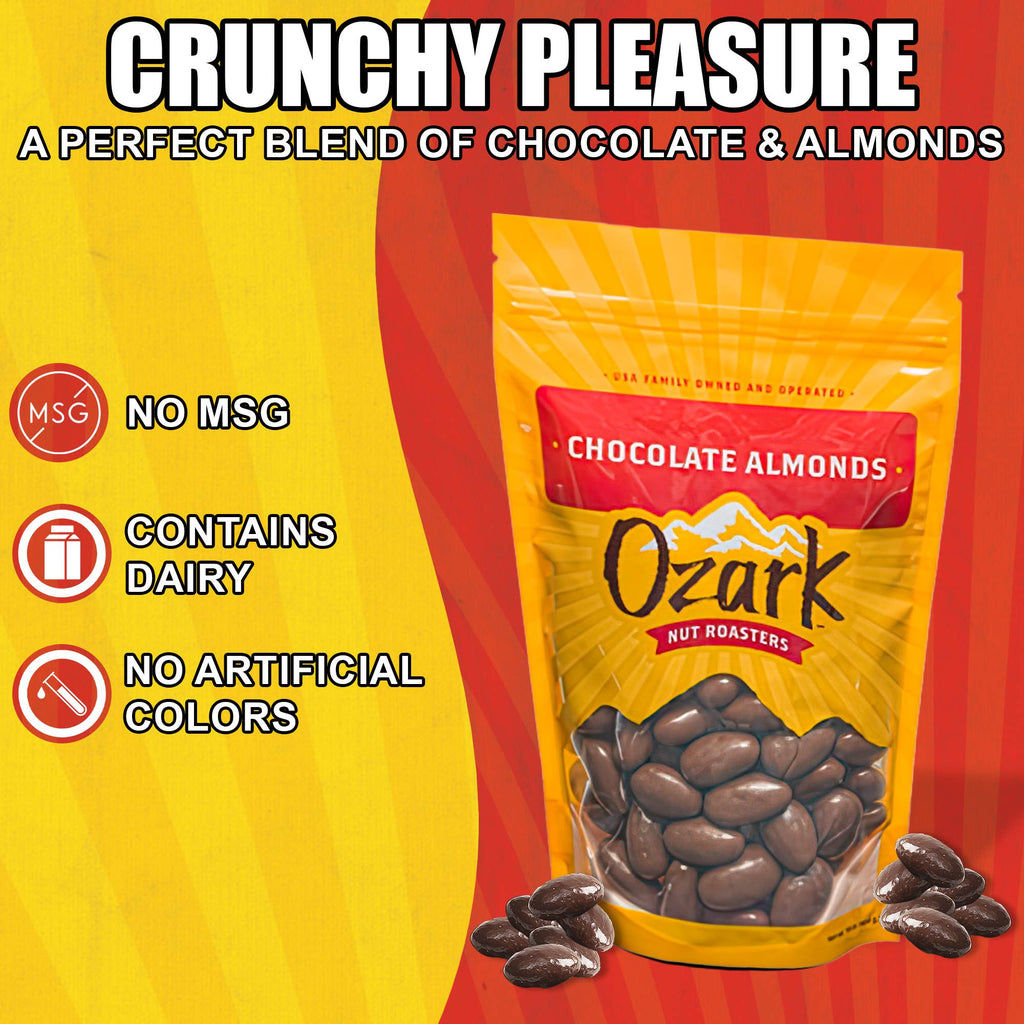Ozark Nut Roasters Gold - Chocolate Almonds