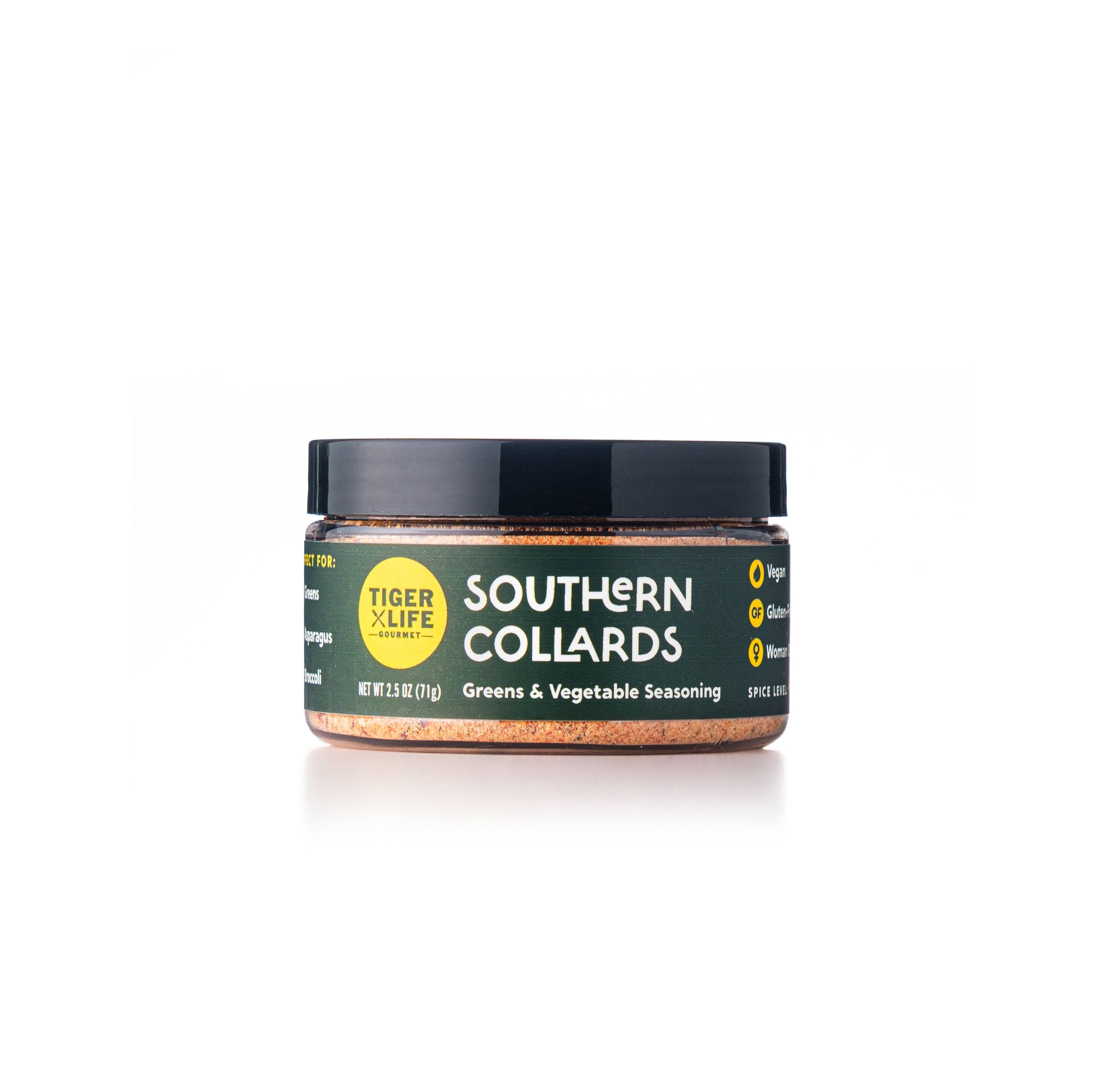 Tiger Life Gourmet Southern Collards: Greens & Vegetable Seasoning