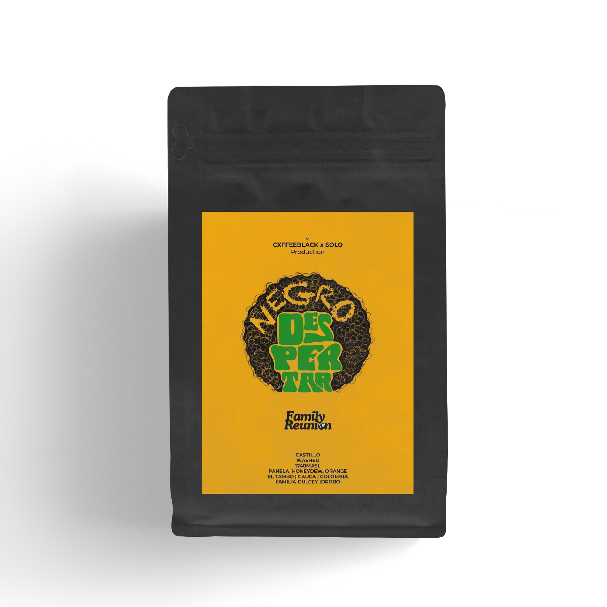 Cxffeeblack Despertar Negro Whole Bean Coffee, 8 oz.
