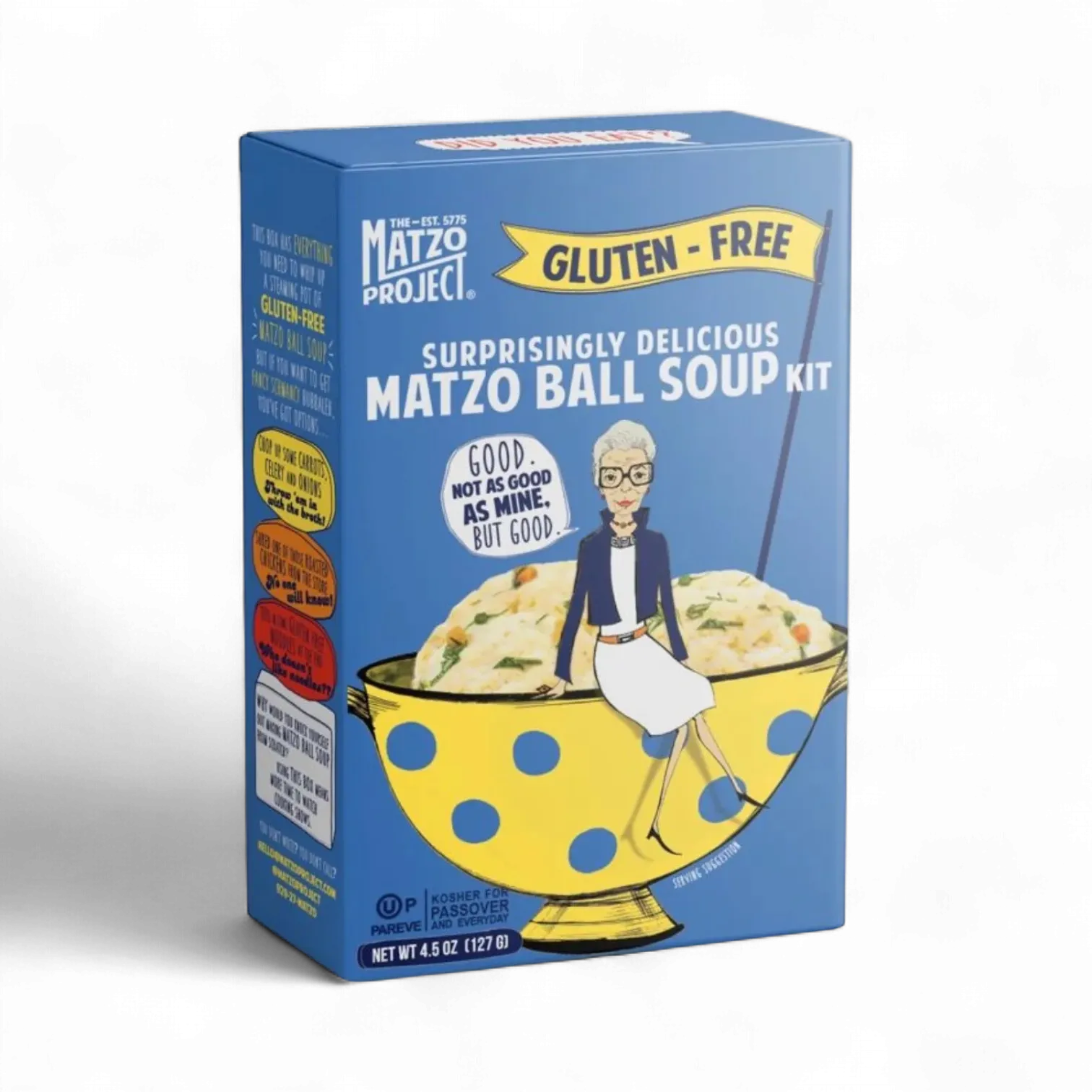 The Matzo Project's Gluten-Free Surprisingly Delicious Matzo Ball Soup Kit