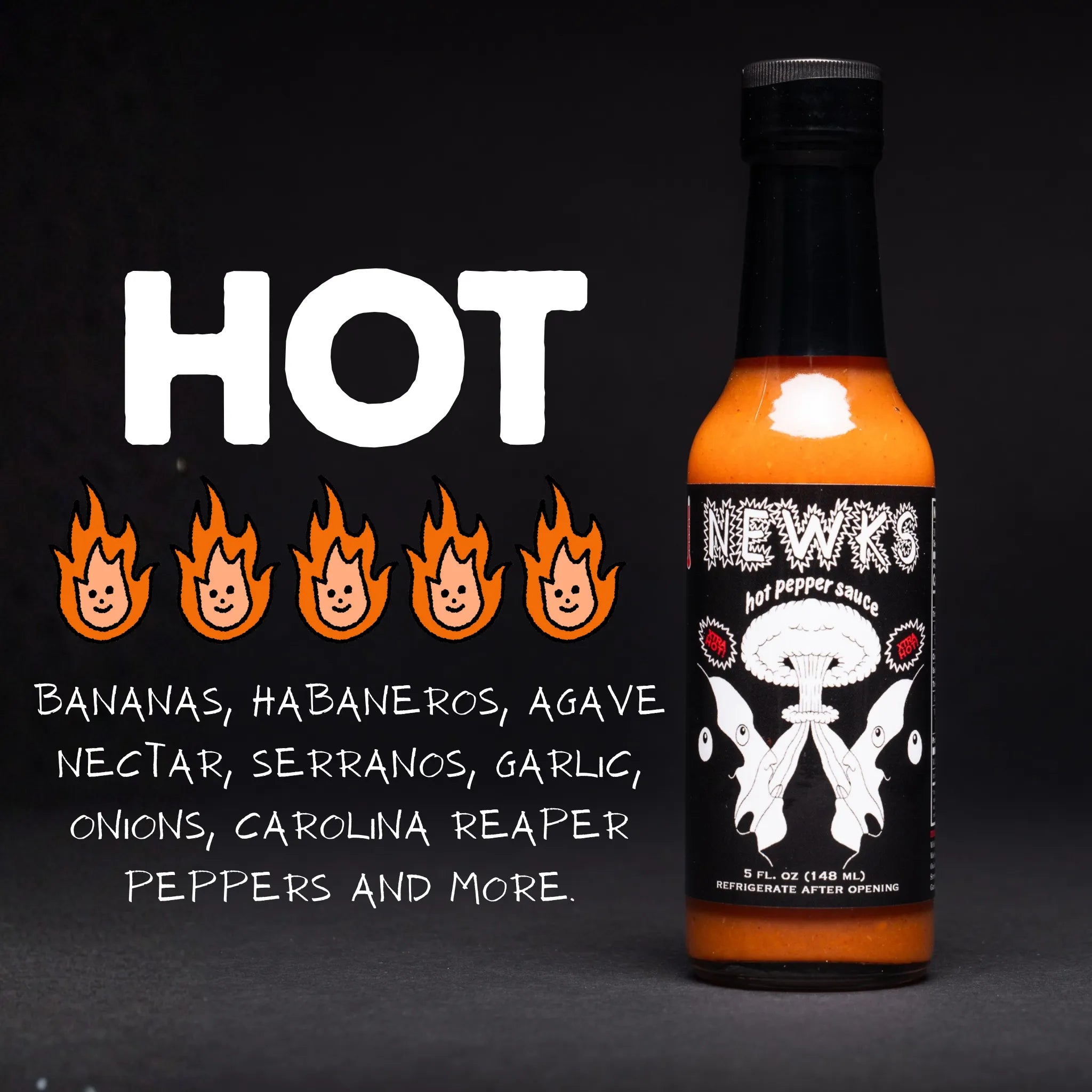 Newks 'Hot Pepper Sauce' (Hot)